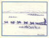Ahgupuk card of Eskimo and sled dog team