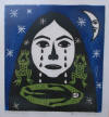 DeArmond print titled Frog Womand Crying in the Night