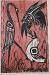 from the Sweeney collection ~ DeArmond print titled How Raven Got The Herring from the Gull