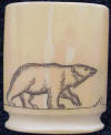 Katexac Ivory cup with Polar Bear