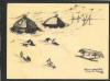 Nupok Malewotkuk reproductions of Eskimo village on placemats