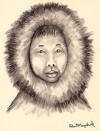 Mayokok original Eskimo boy potrait