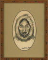 Mayokok Eskimo man portrait