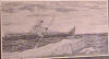 Kivetoruk Moses lithograph Eskimo Kayakers