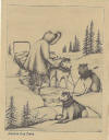 RS card of Eskimo and sled dog team