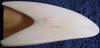 Weyahok ivory scrimshaw cribbage board
